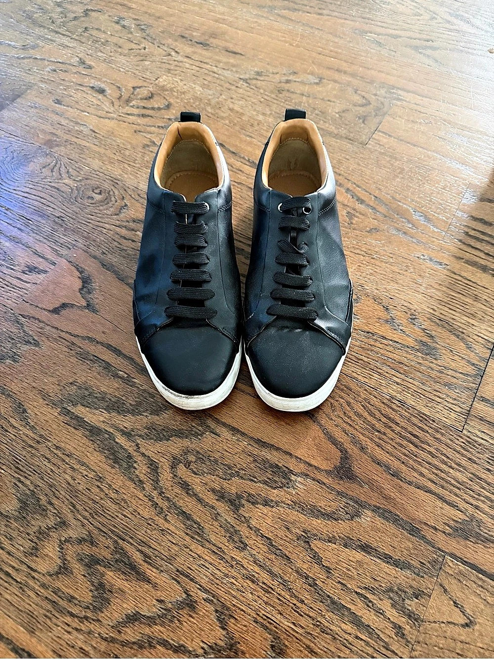 Zara Black Men’s Leather Sneakers